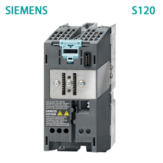 西门子 6SL3210-1SB12-3UA0 S120 变频器0.37KW 功率模块 PM340 输入：200-240V 1AC