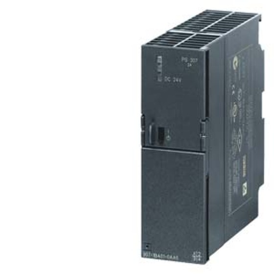 Siemens 6ES7307-1BA01-0AA0 S7-300 Adjustable Power Supply PS307 Input: AC 120/230 V Output: 24 V DC/2 A