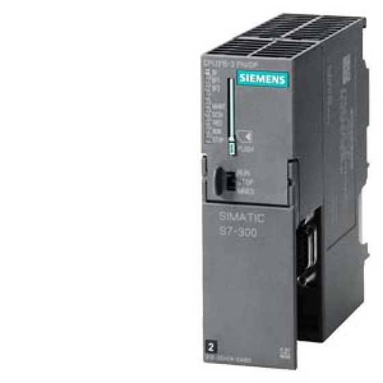Siemens 6ES7317-2AK14-0AB0 S7-300, CPU 317-2 DP, central processing unit, with 1MB main memory