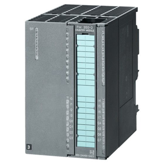Siemens 6ES7350-2AH01-0AE0 S7-300, counter module FM 350-2, 8-channel, 20 kHz, 24V