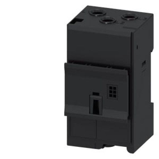 西门子3UF7100-1AA00-0 电流检定模块, 电流整定值 0.3 - 3 A 等分间隔 45 mm， 直通式互感器