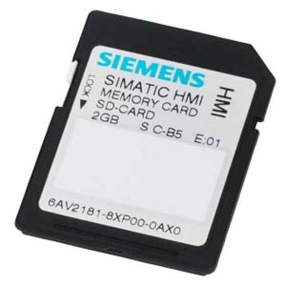 siemens 6AV2181-8XP00-0AX0 SD memory card 2 GB secure digital card for devices